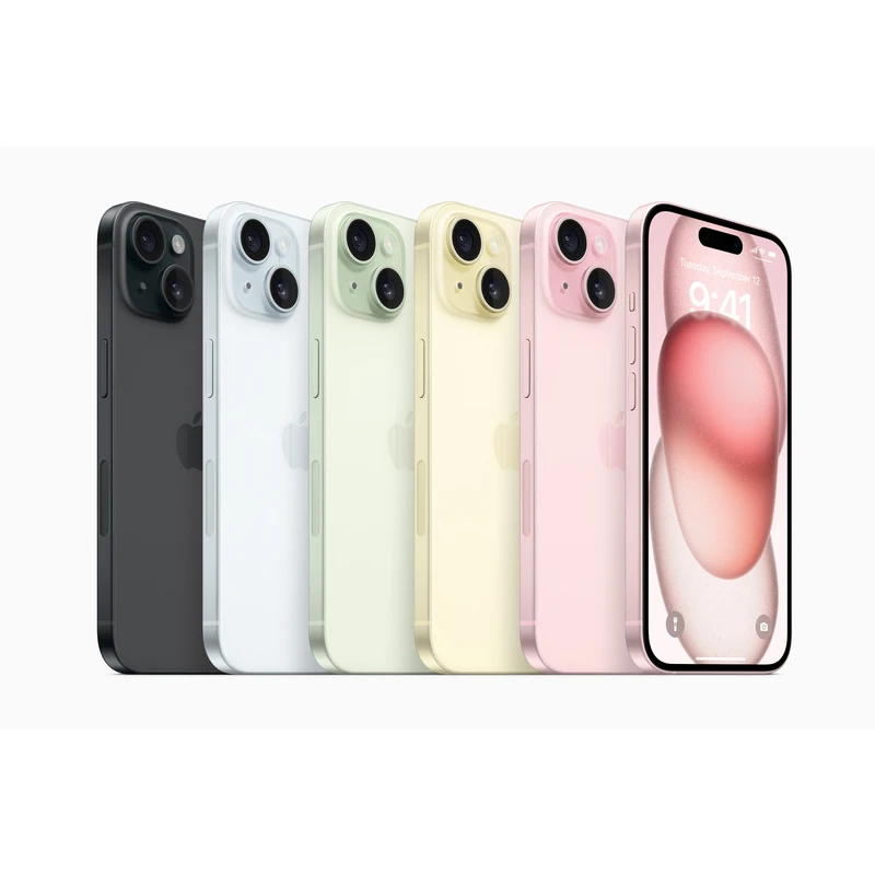 گوشی موبایل اپل مدل iPhone 15 Ch دو سیم‌ کارت ظرفیت 128 گیگابایت و رم 6 گیگابایت